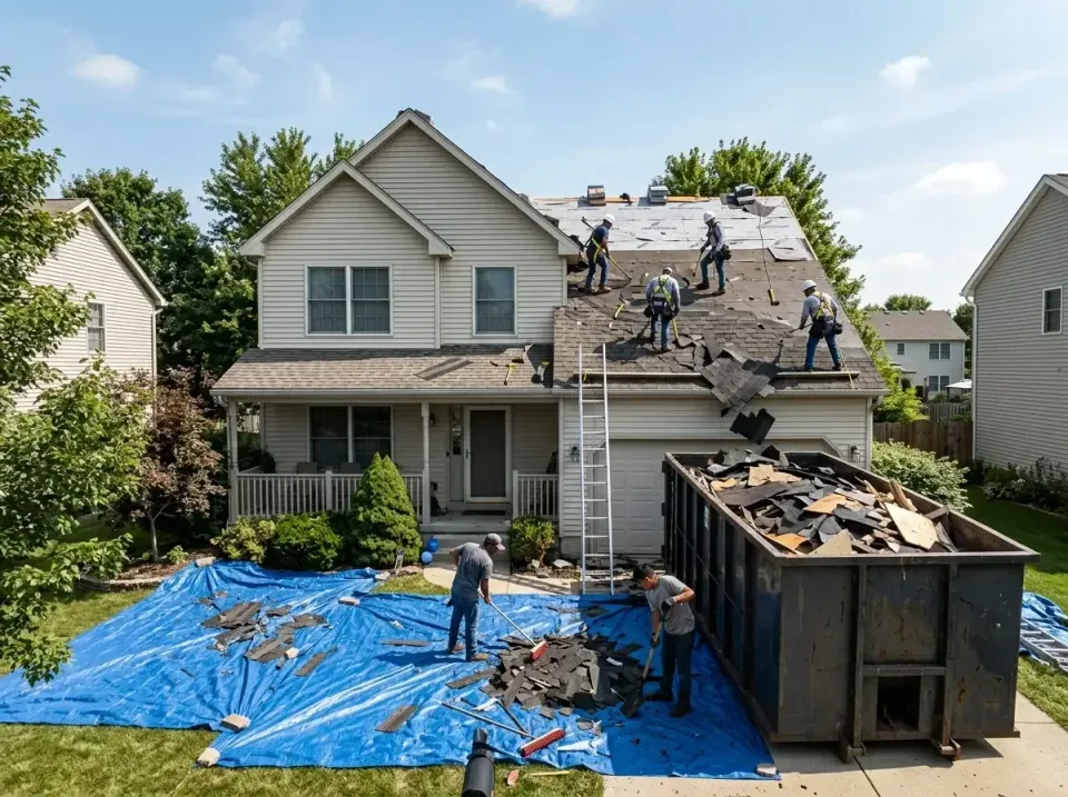 roof-replacement-debris-remova-004 — frequently asked questions, Cheapest Dumpster Rentals in Elida, OH